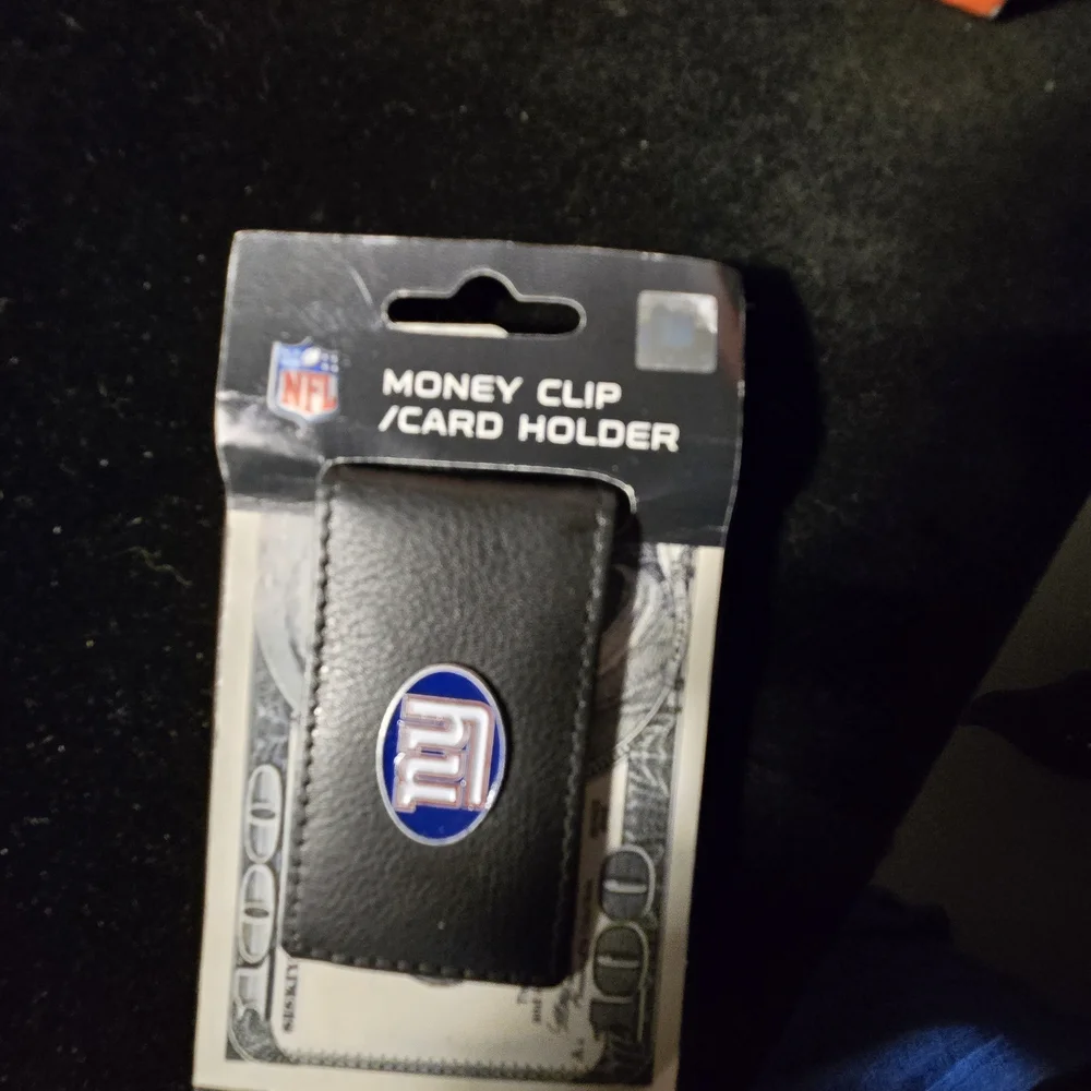 New York Giants New NFL Money Clip Card Holder